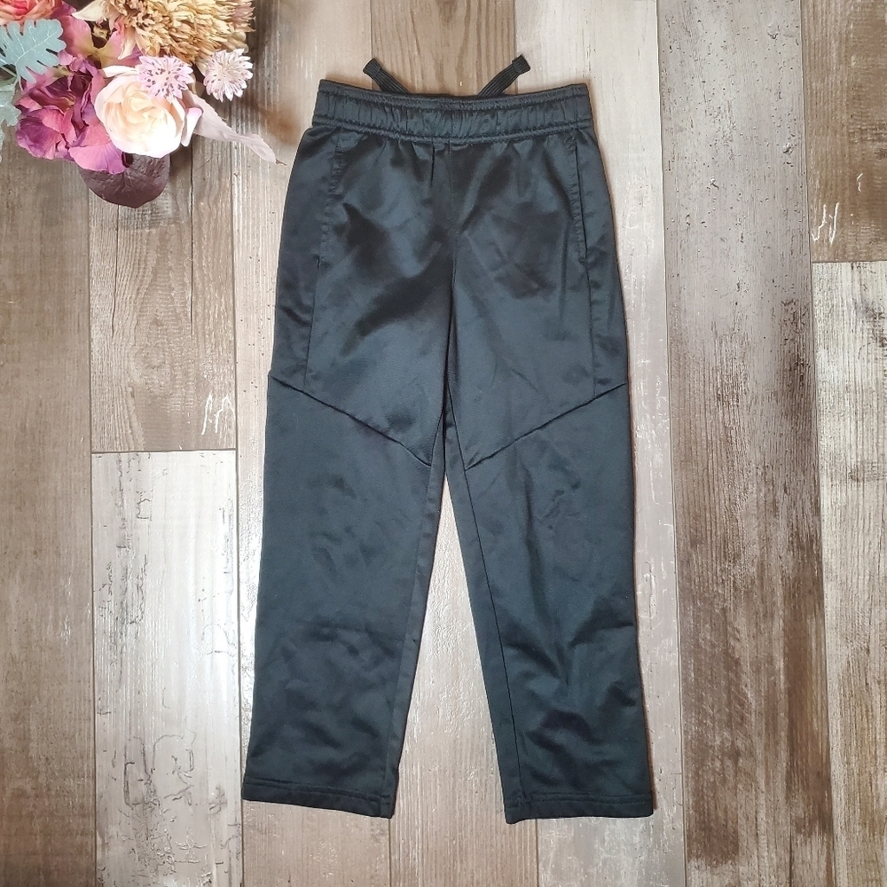 Jumping Beans Active Black Toddler Boy Track Pants Sweatpants Joggers Size 4 EUC
